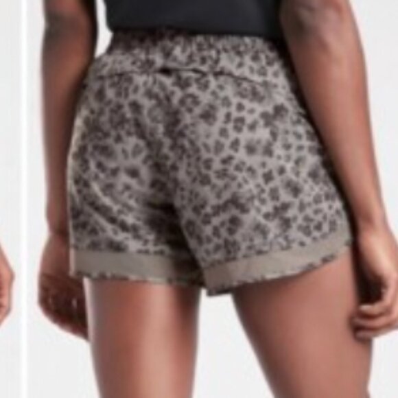 Athleta Mesh Racer Shorts - Picture 2 of 4